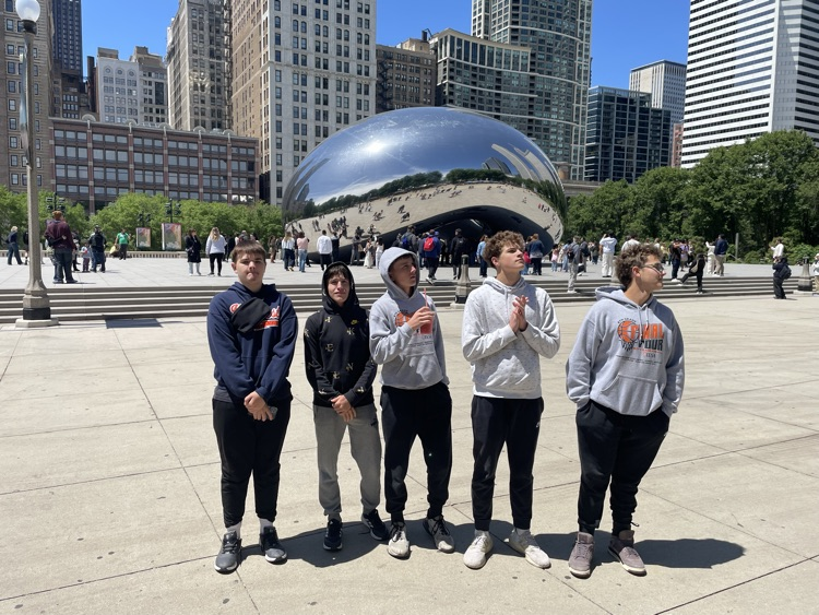 Some of us at “The Bean"
