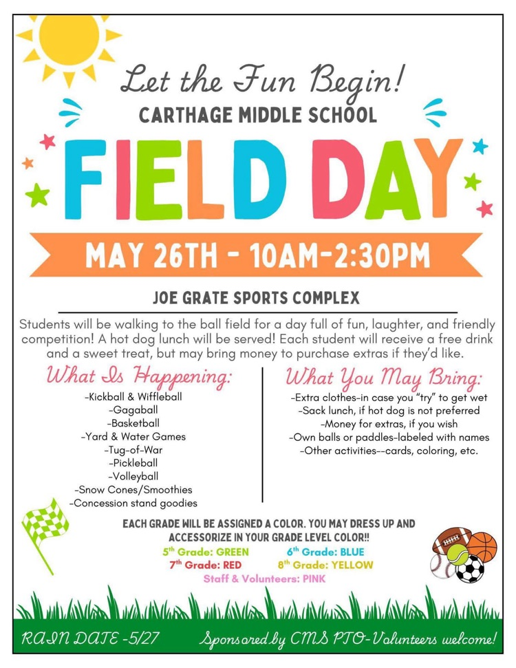 CMS field day