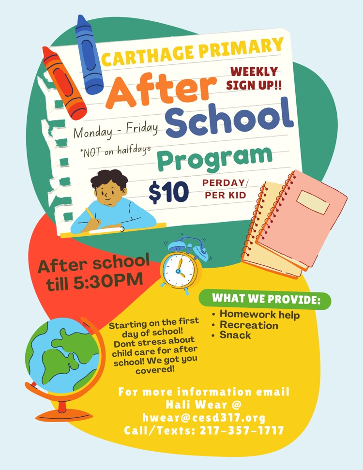 after school program flyer 