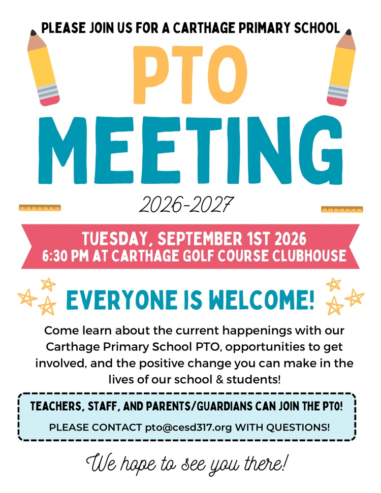 pto meeting flyer