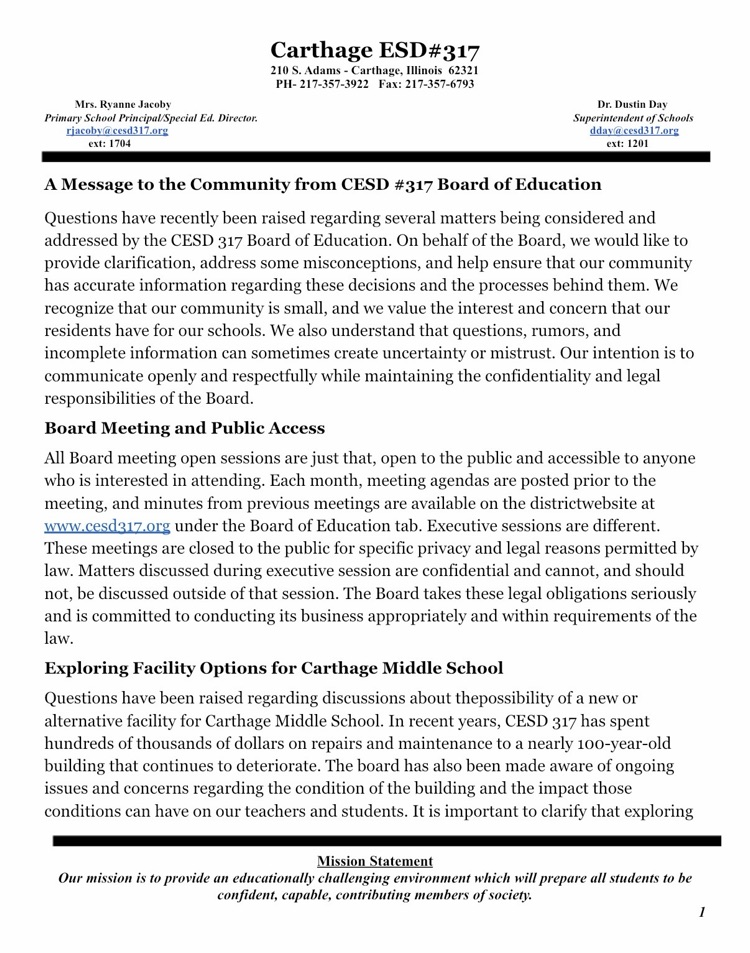 BOE LETTER (9-2-26)