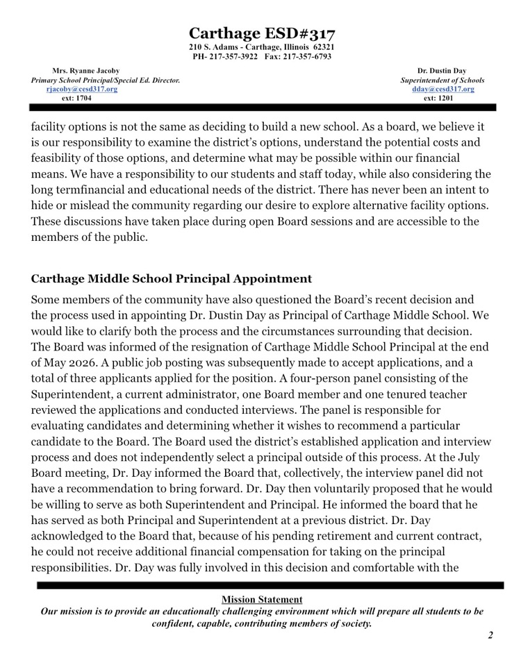 BOE LETTER (9-2-26)