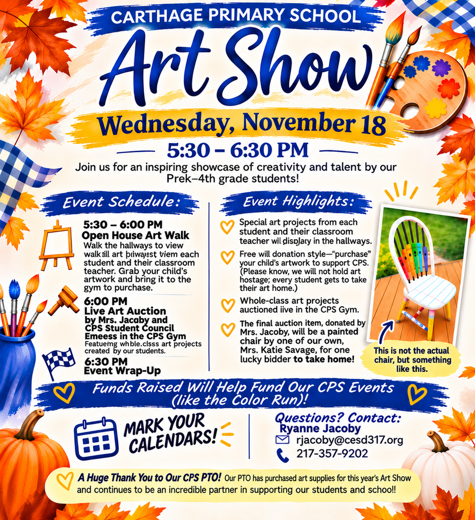 Art Show Flyer - English