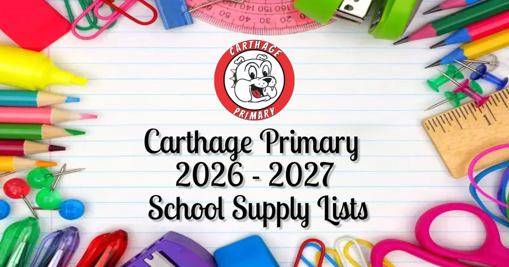 2026-2027 Supply Lists