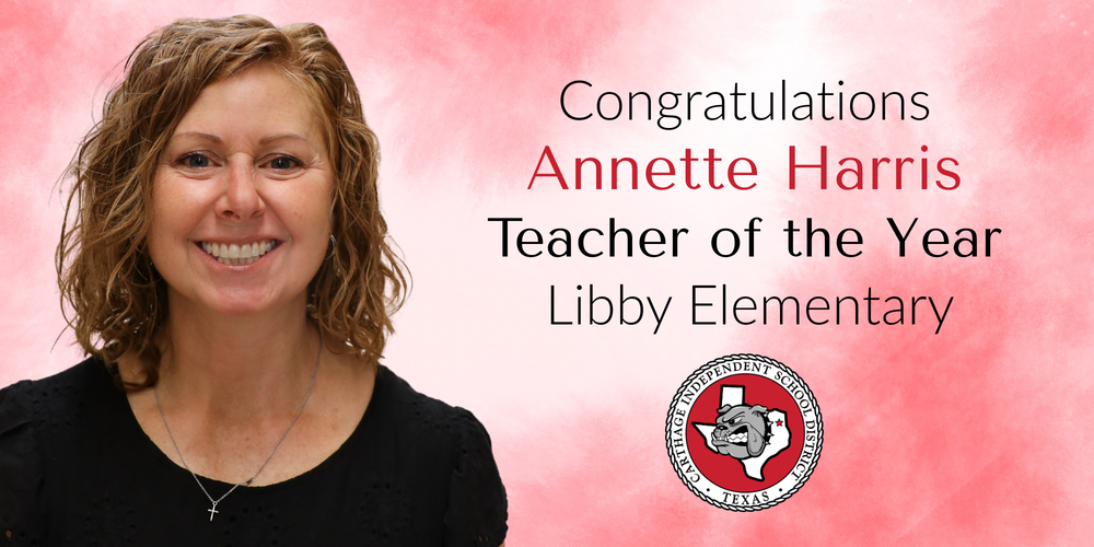 Annette Harris, Libby Elementary Teacher of the Year