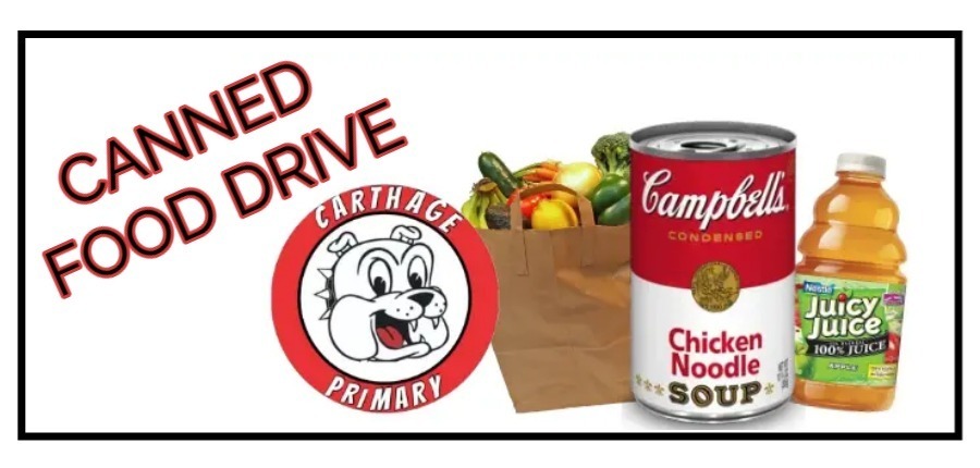 Canned Food Drive benefiting Mission Carthage!