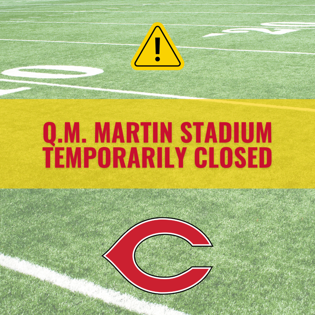 QM Martin Stadium temporarily closed