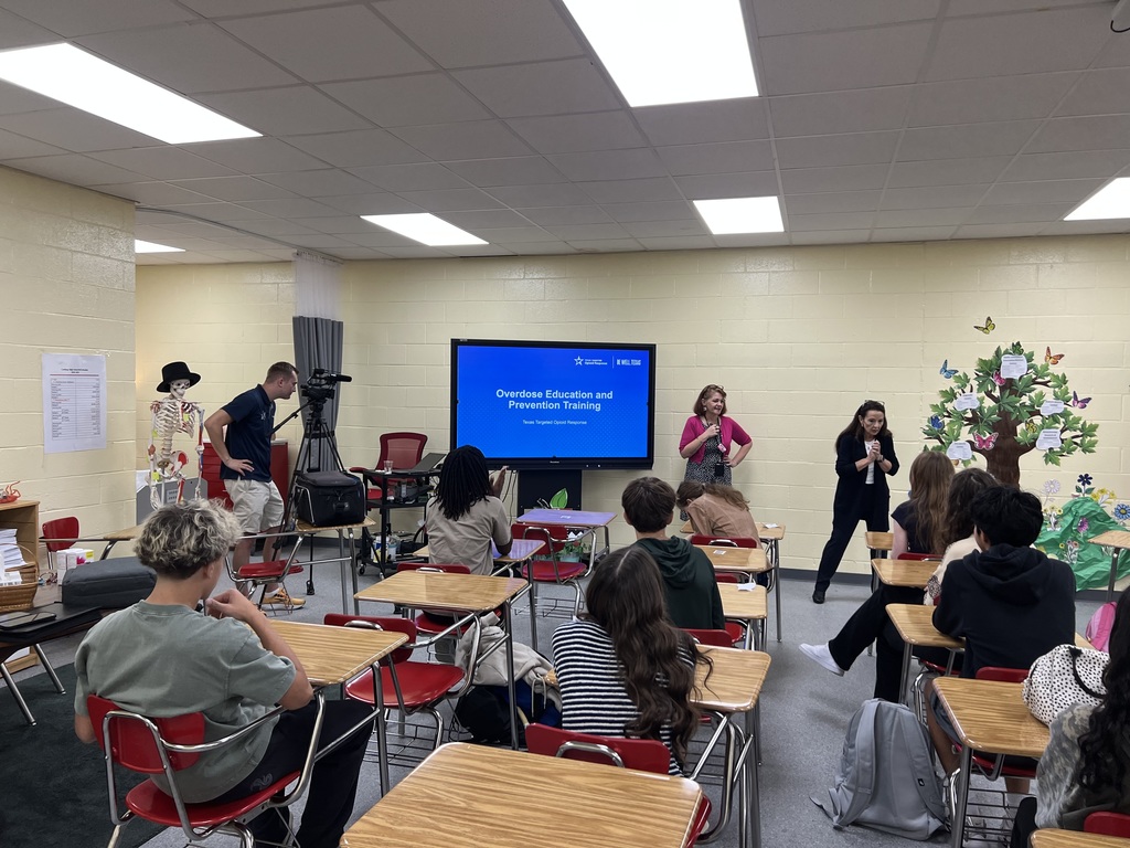 Carthage High School health science class today