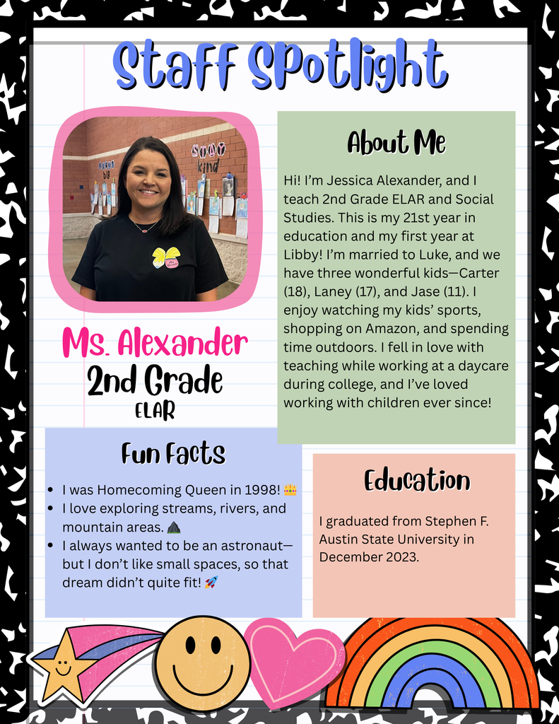 Staff Spotlight - Jessica Alexander