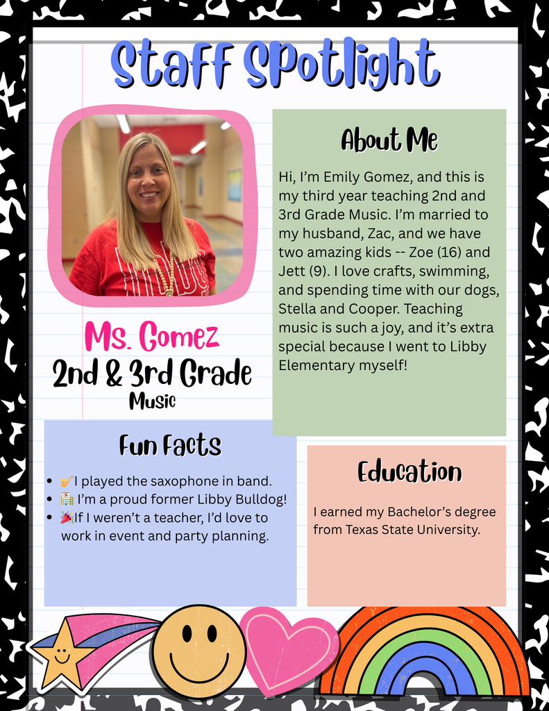 Teacher Spotlight - Ms. Gomez