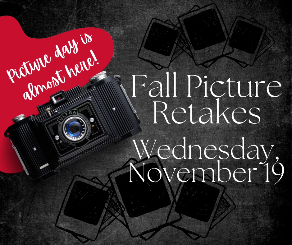 Fall Picture Retakes - Wednesday, November 19