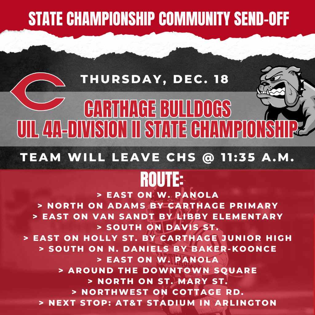State Championship Send-Off