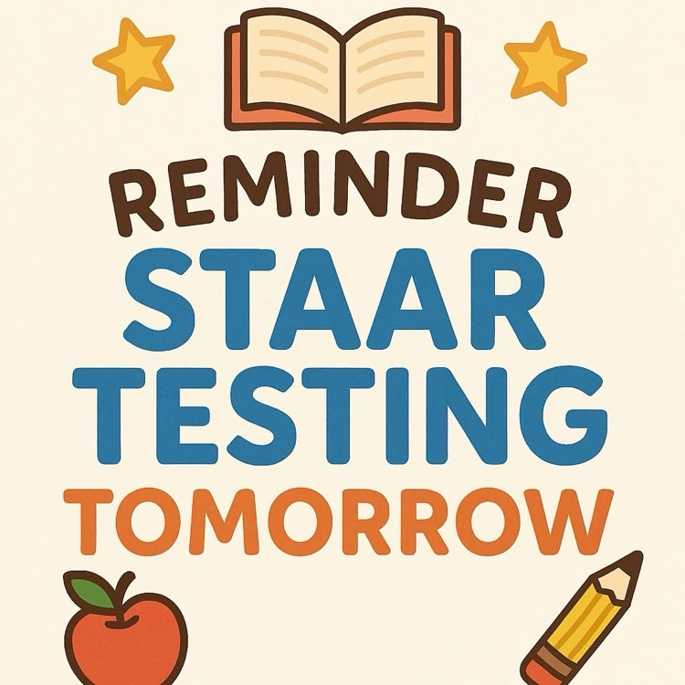 STAAR Reading - April 14th