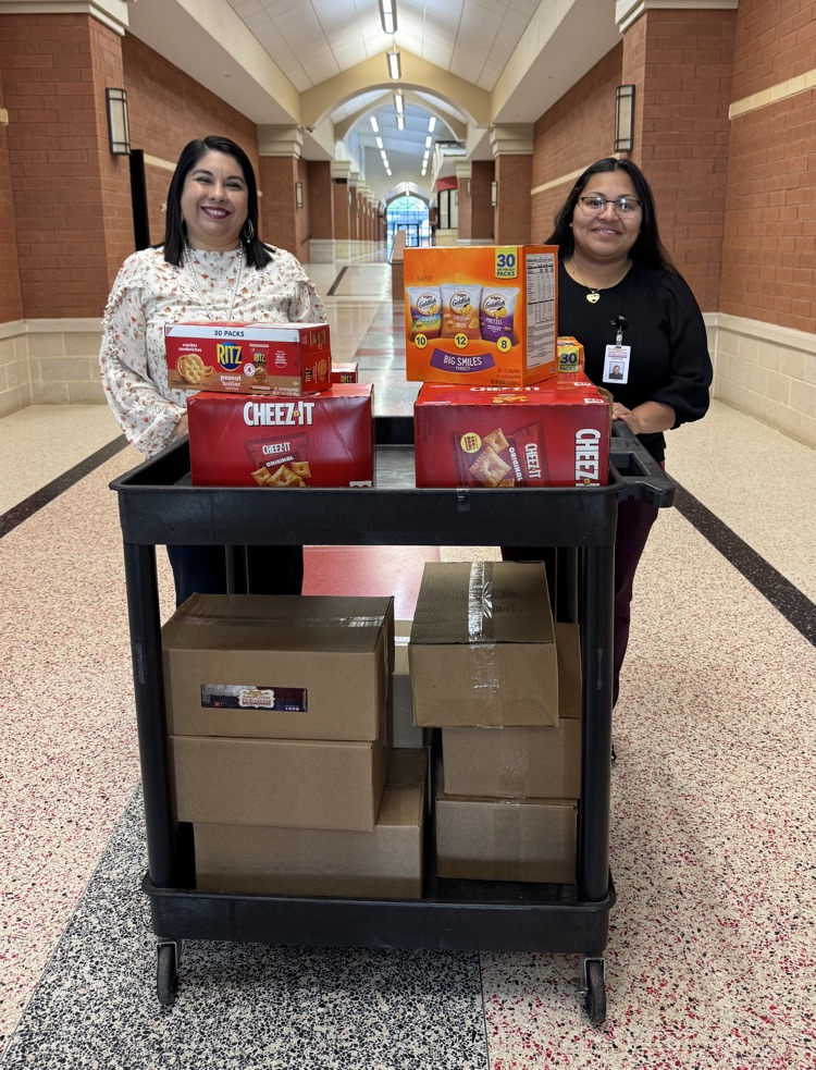 Community Members donated STAAR snacks for Libby teachers.