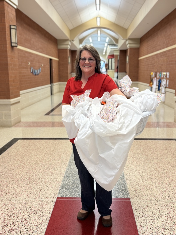Community Members donated STAAR snacks for Libby teachers.