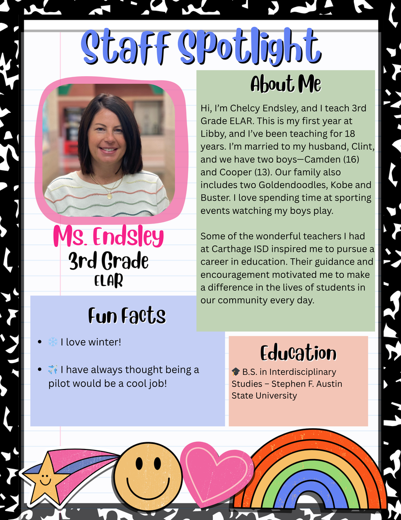 Staff Spotlight - Chelcy Endsley