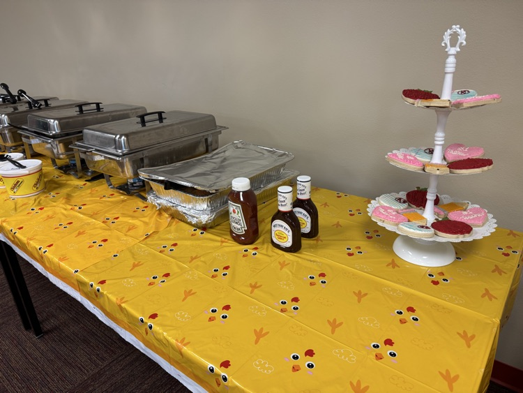 Chicken Express lunch provided by PALS! 