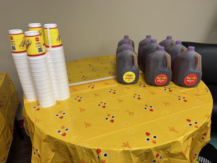 Chicken Express lunch provided by PALS! 