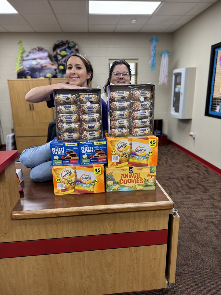 We are so grateful to our amazing community members for supporting our teachers and students with snacks throughout testing!