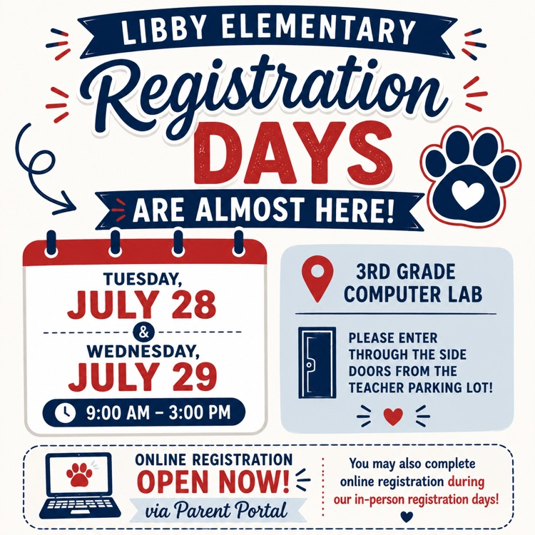 Registration Days - July 28 and 29