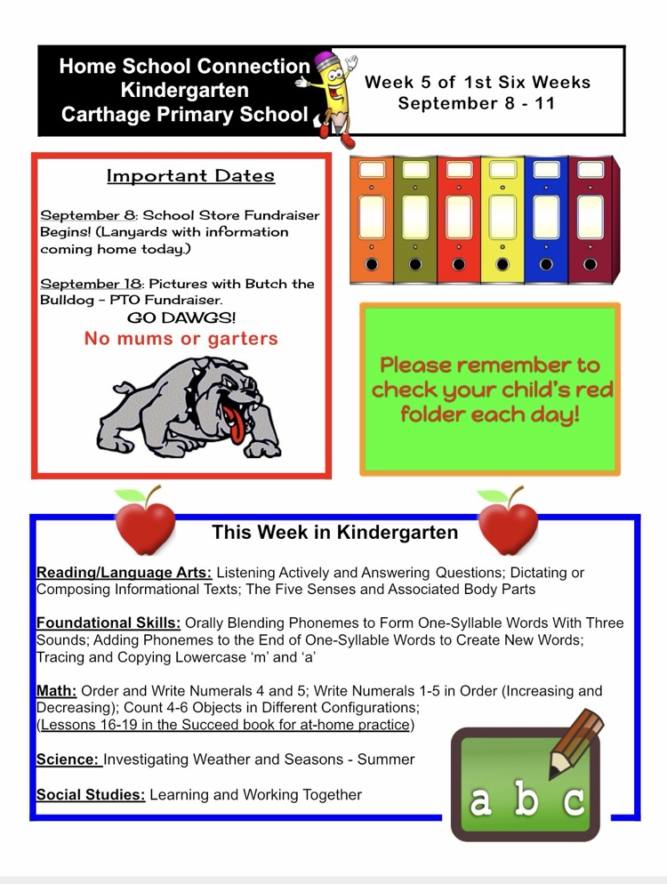 HSC Kinder Week 1.5
