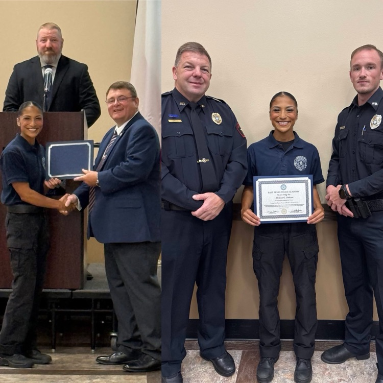 CHS Class of 2022 graduate Melissa Salazar Graduated from police academy this weekend