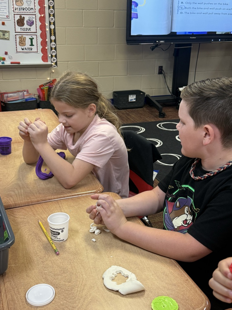 Mrs. Penner’s class is learning all about forces in science!