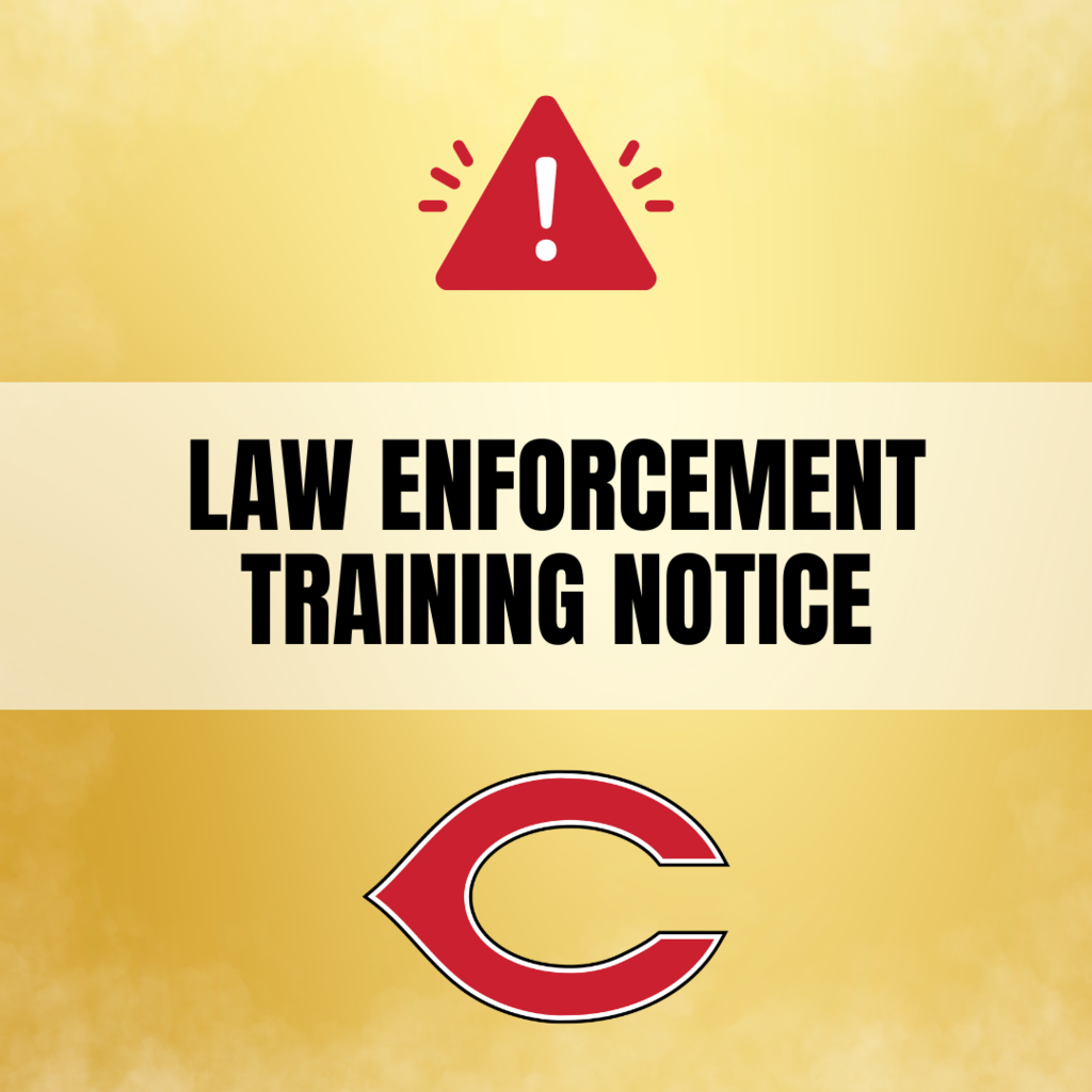 Law Enforcement Training Notice