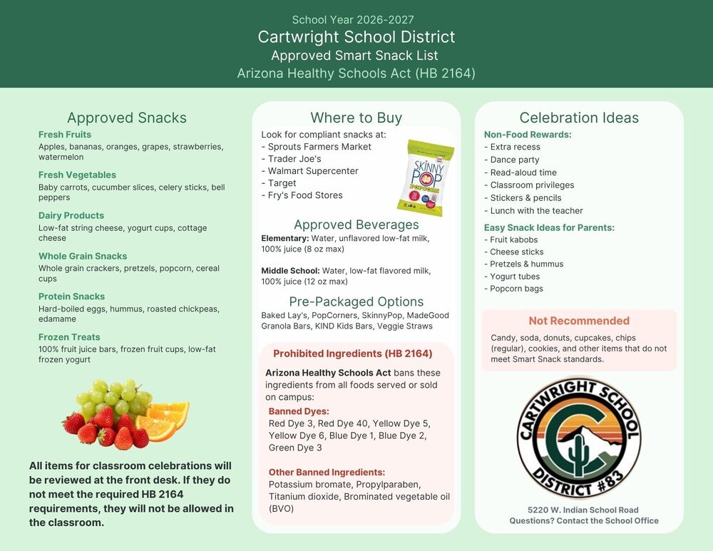 flyer with information