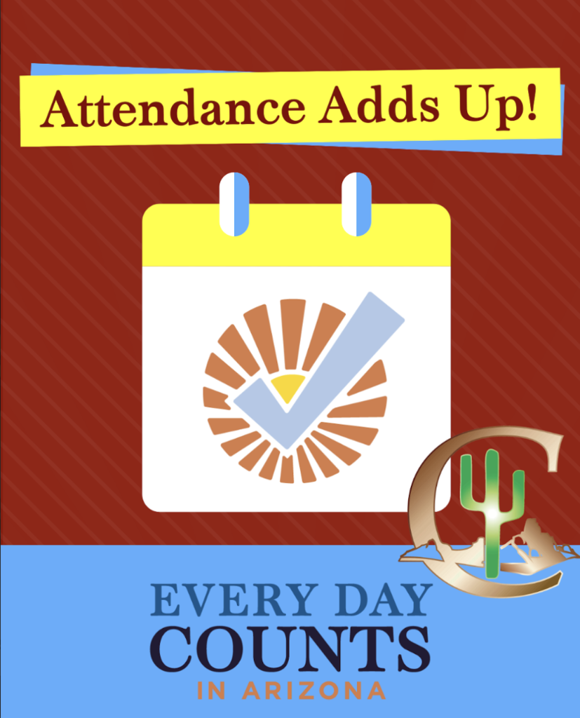 Flyer reminding that attendance matters
