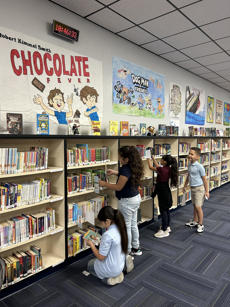 students looking for books