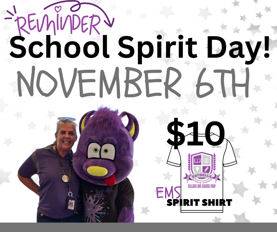 November 6th is spirit day