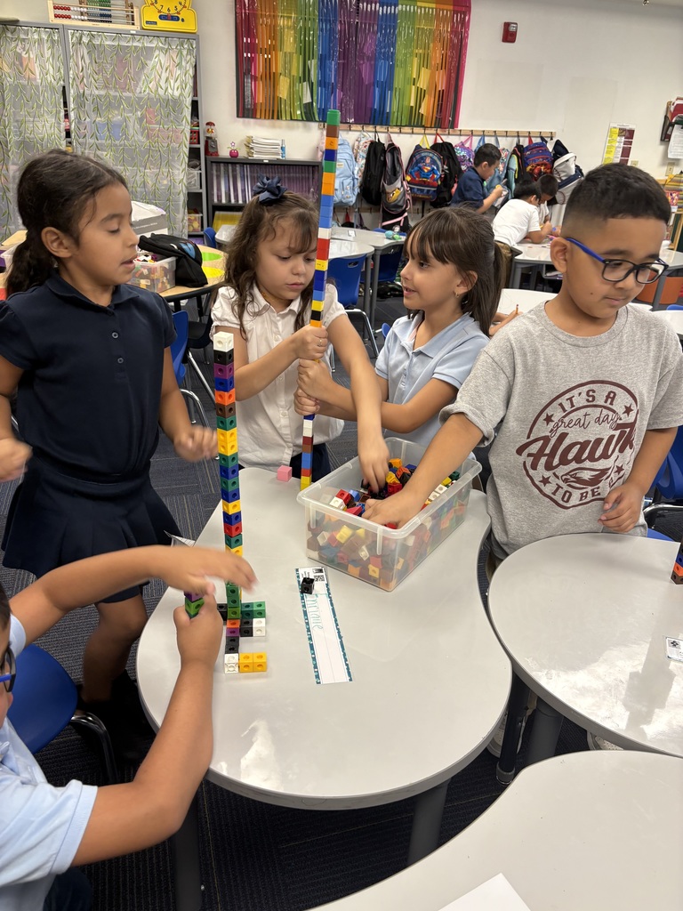 students working
