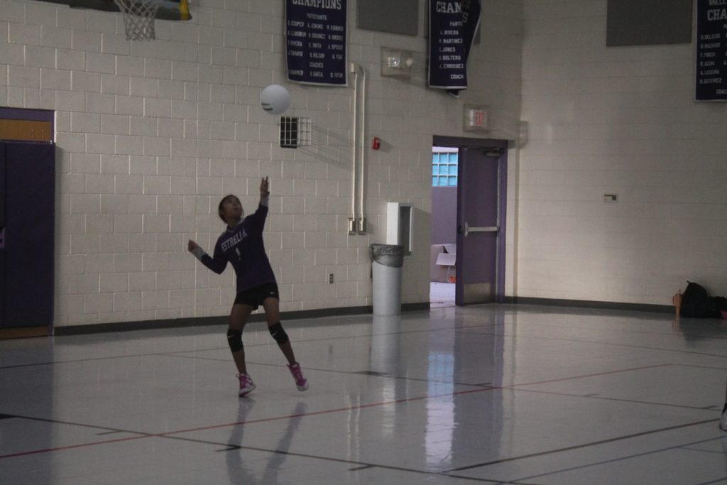 EMS vs Borman girls volleyball game