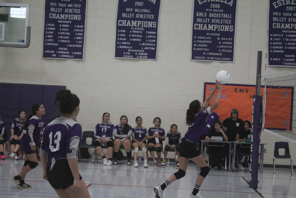 EMS vs Borman girls volleyball game