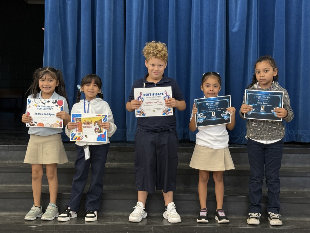 Awards for 1st Grade