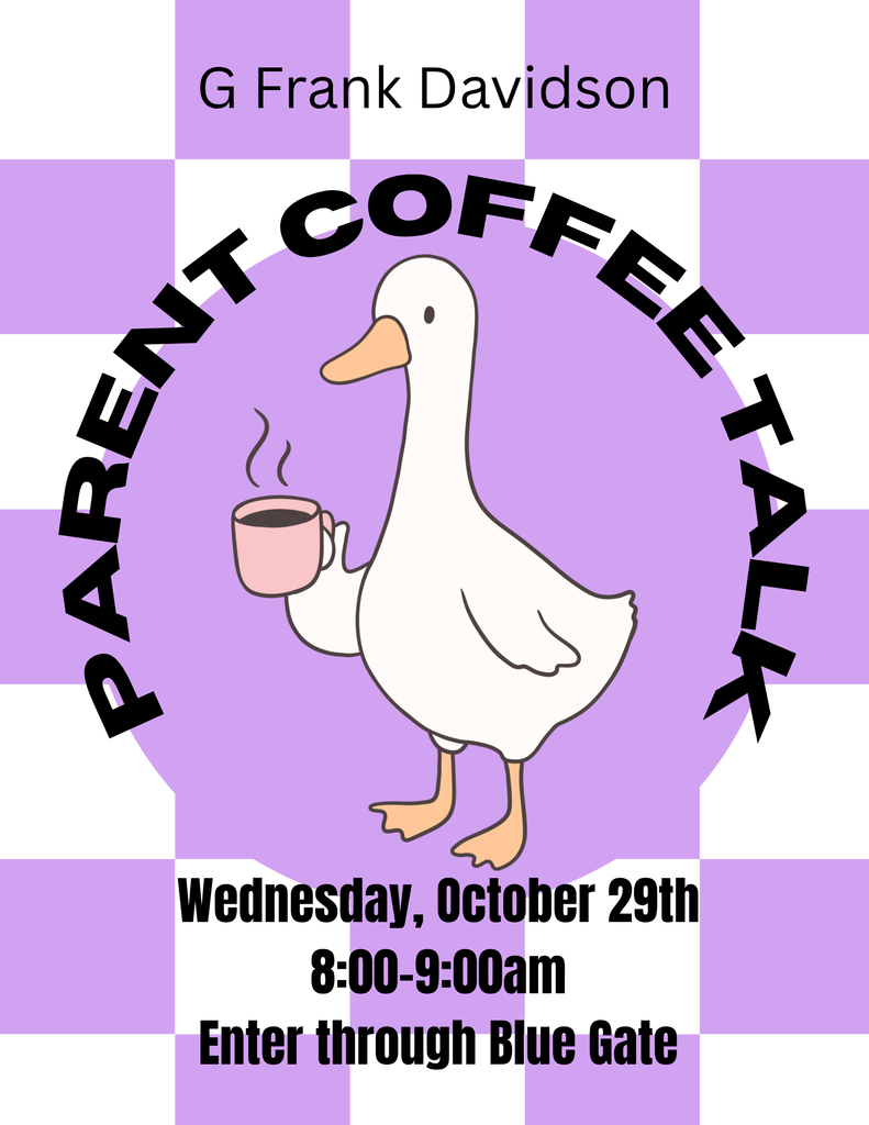 Parent Coffee Talk Flyer