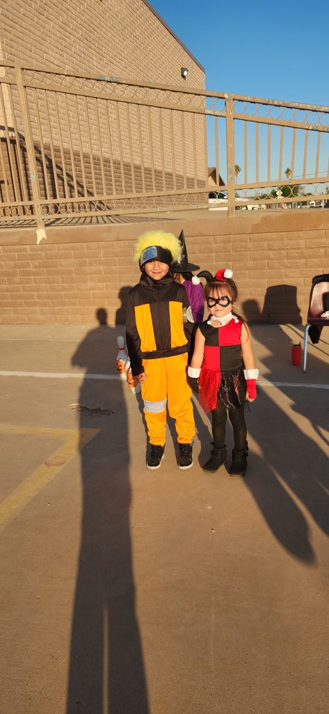 Naruto and Harley Quinn