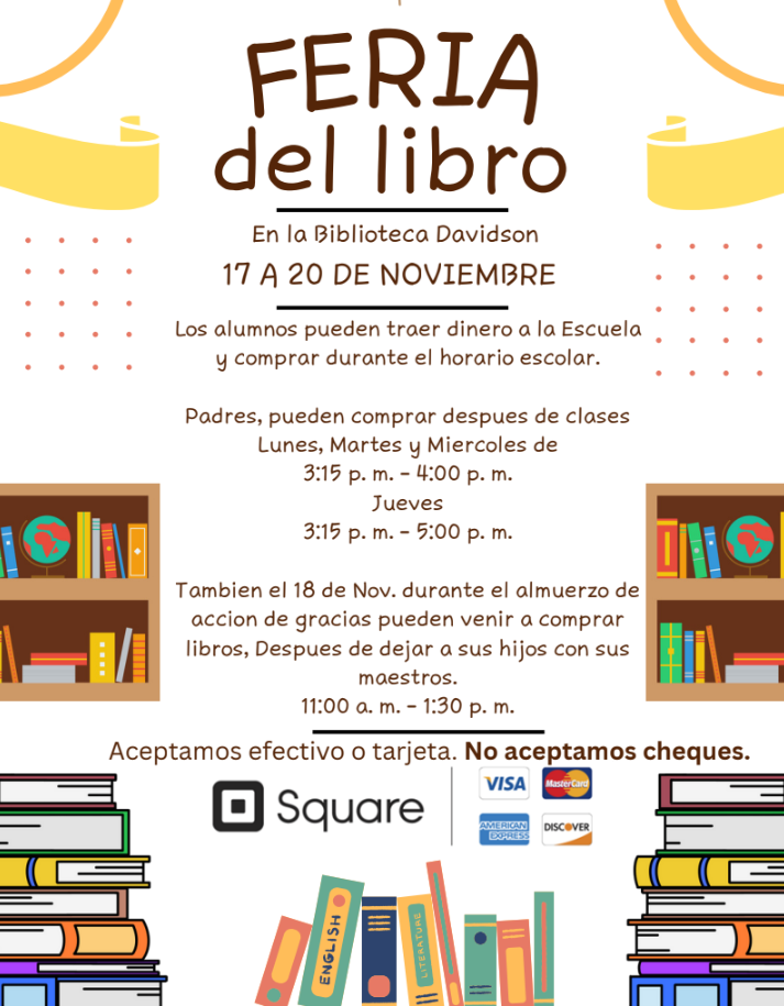 Book Fair Infographic Spanish