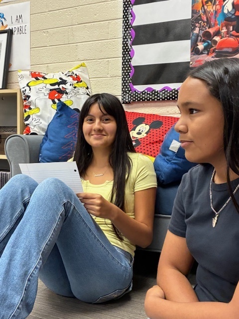 Debate club in action