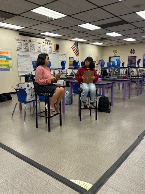 Debate club in action