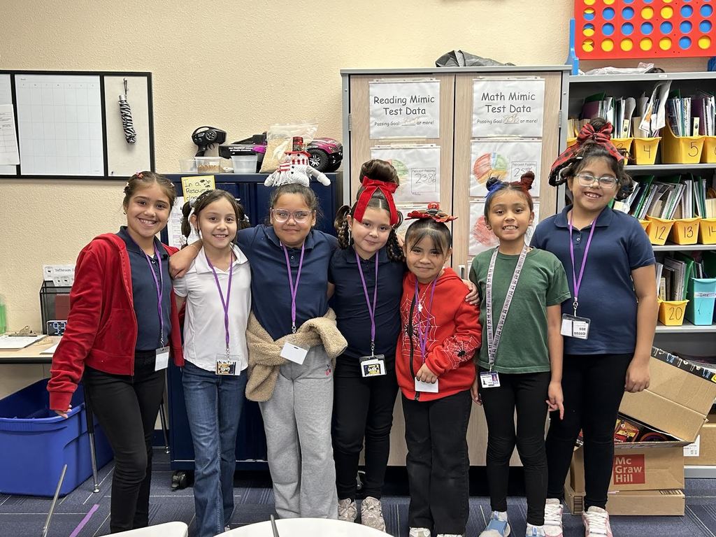 Students with crazy Who Hair