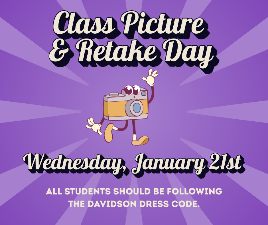 Class Picture & Retake Day Infographic