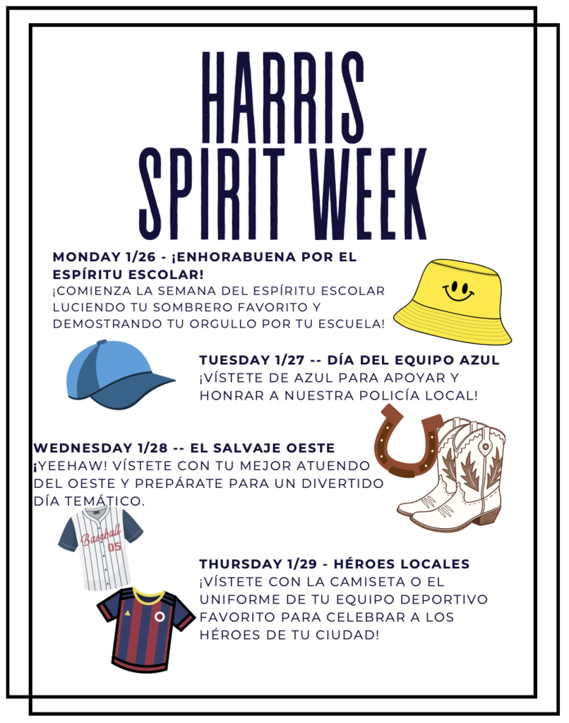 harris spirit week