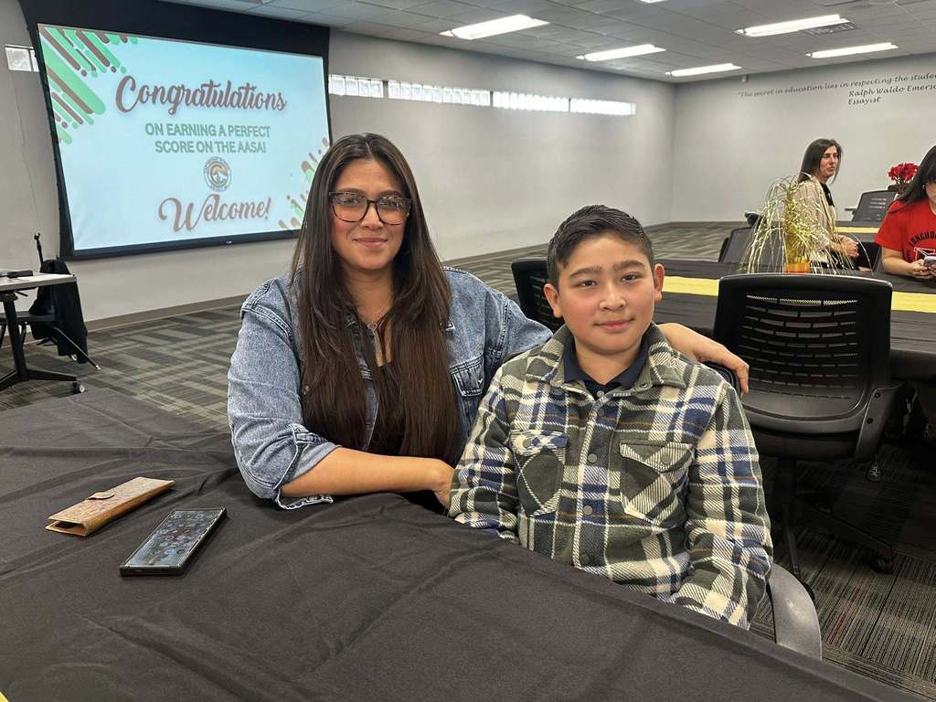 AASA Perfect score students