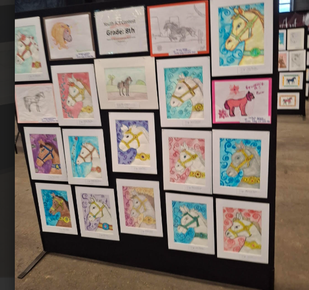 Art from the Scottsdale Arabian Horse Show!