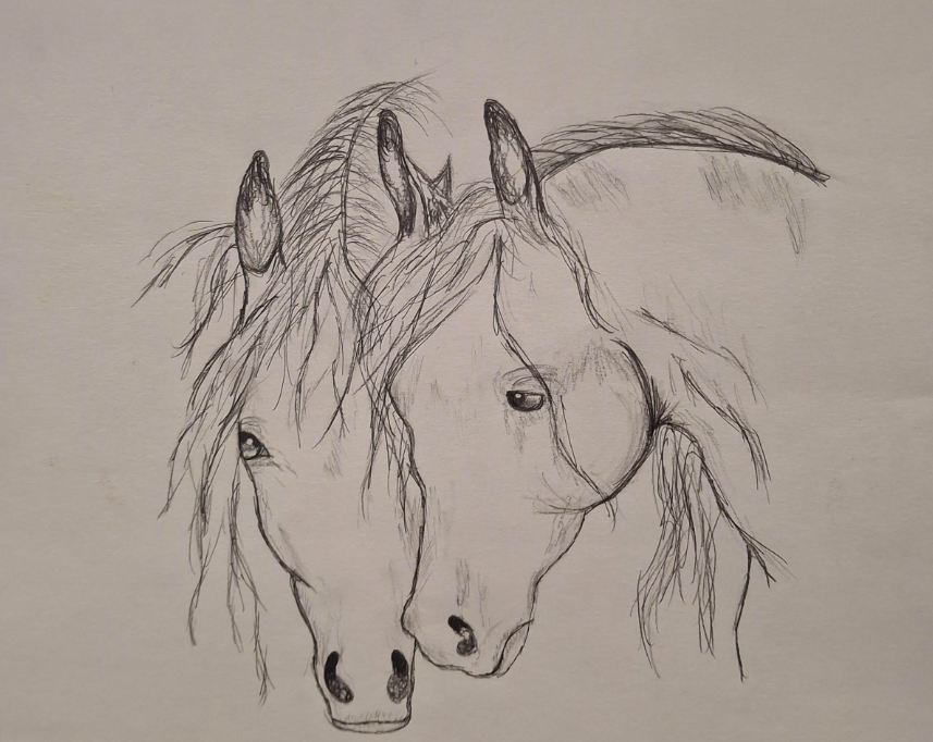 Art from the Scottsdale Arabian Horse Show!