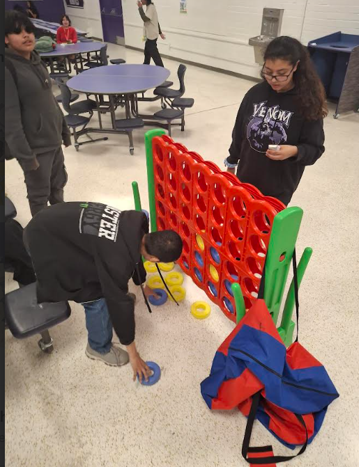 Students at the Spring Fling