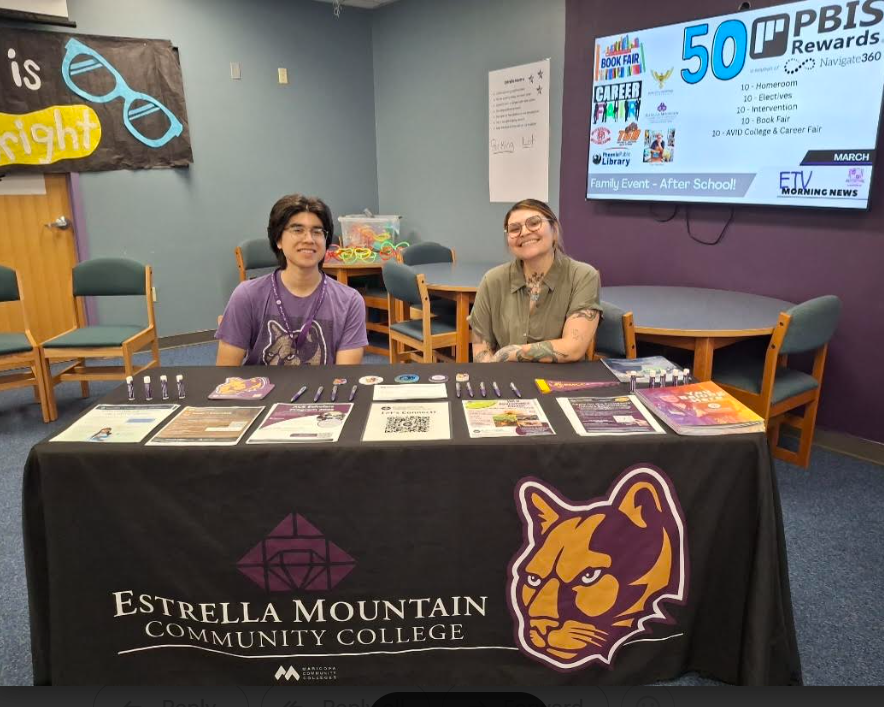 Students at EMS attend an AVID Career Fair