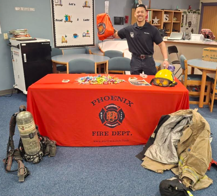 Students at EMS attend an AVID Career Fair